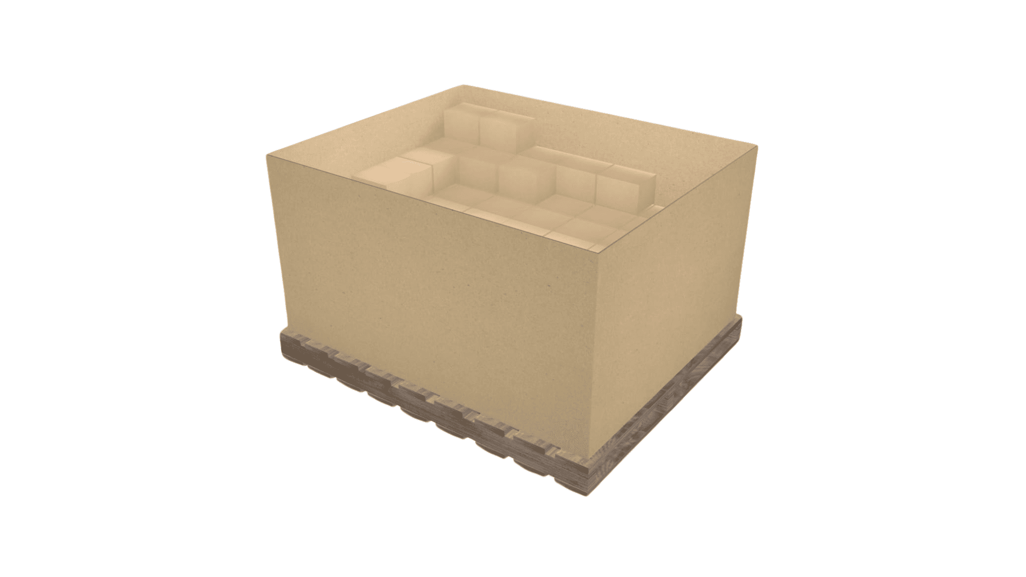 Brown Box - Bulk Bin - TRG - Gaylord Packaging - Heavyweight Packaging